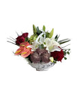 White Flower Pot Arrangement